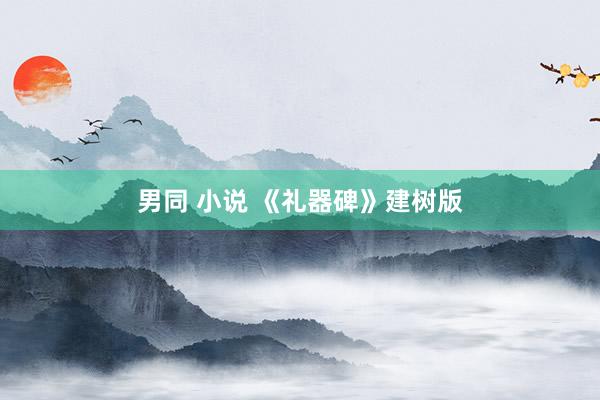 男同 小说 《礼器碑》建树版